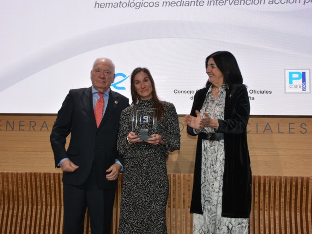Laura Cabrera, ganadora del Ámbito Hospitalario